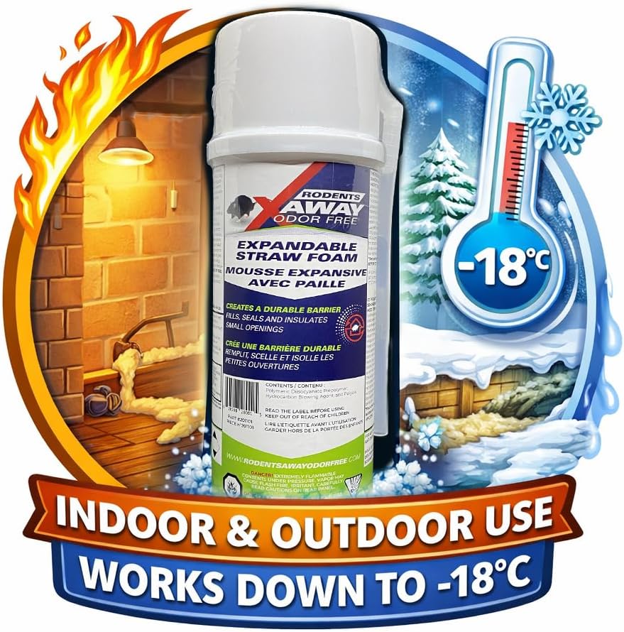 Expandable Straw Foam, 340 g (12 oz.)